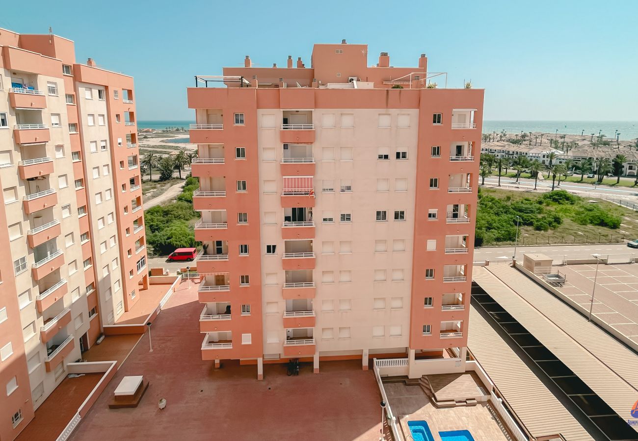 Apartamento en La Manga del Mar Menor - Luz Bahía 1-8º-3