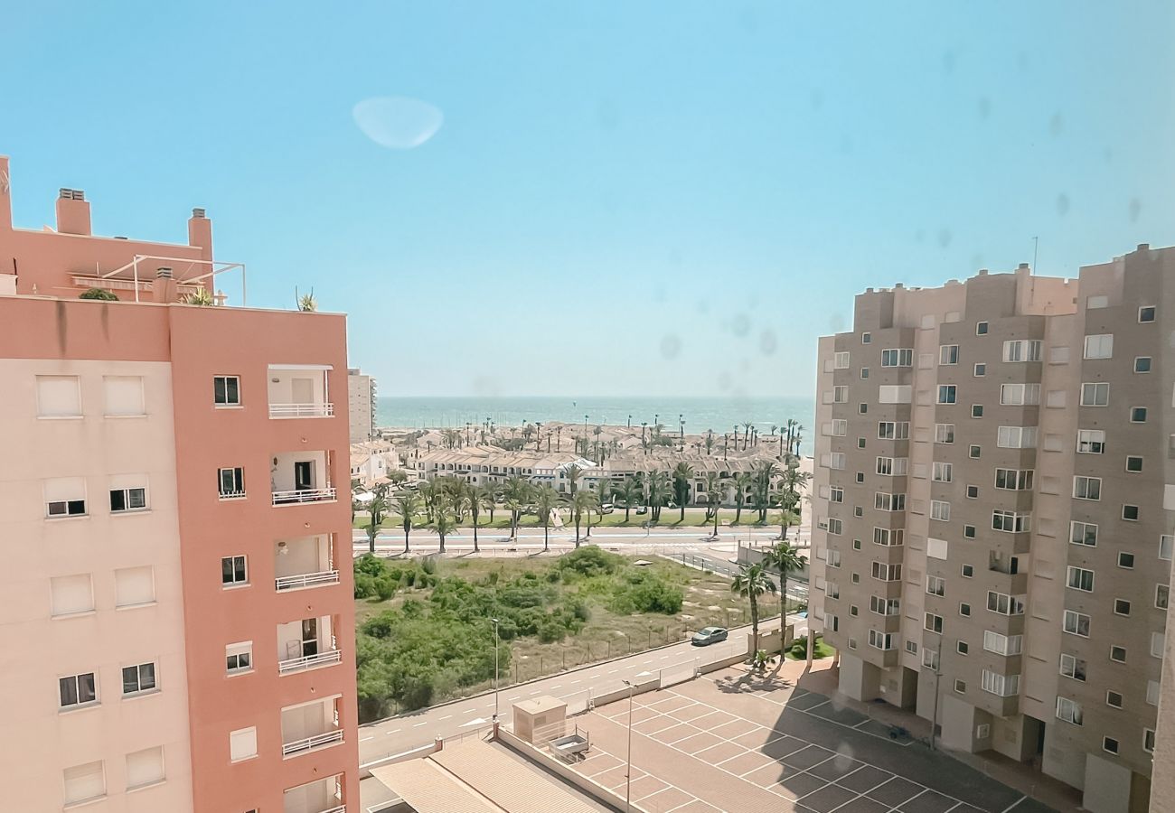 Apartamento en La Manga del Mar Menor - Luz Bahía 1-8º-3