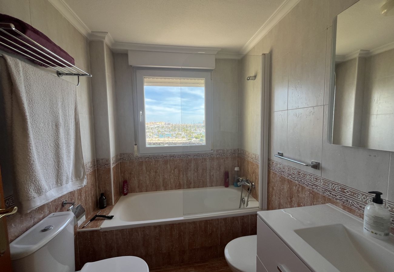 Apartamento en La Manga del Mar Menor - Miradores del Puerto B7-3ºG Admer