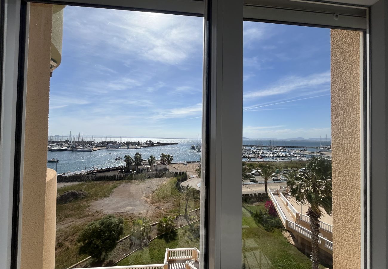Apartamento en La Manga del Mar Menor - Miradores del Puerto B7-3ºG Admer