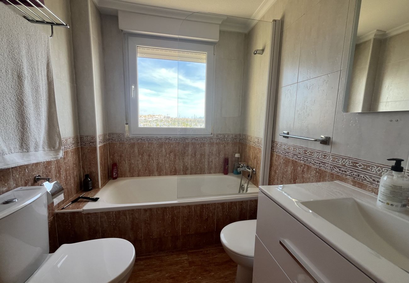 Apartamento en La Manga del Mar Menor - Miradores del Puerto B7-3ºG Admer