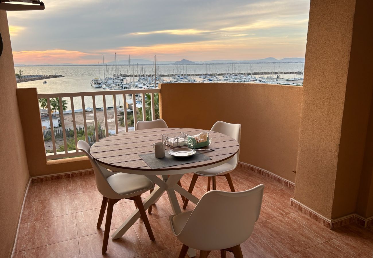 Apartamento en La Manga del Mar Menor - Miradores del Puerto B7-3ºG Admer